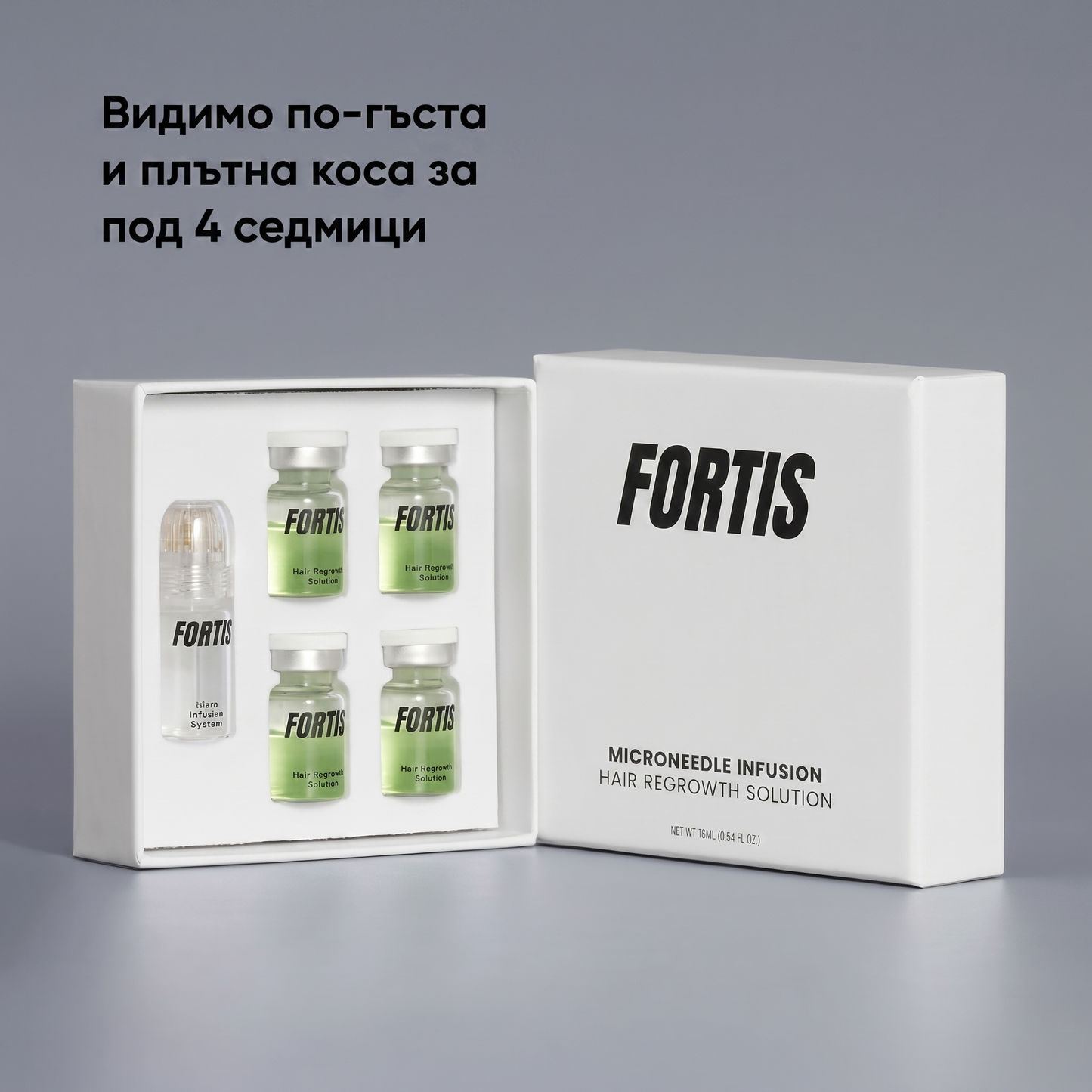 Fortis™ Система за Растеж на Косата